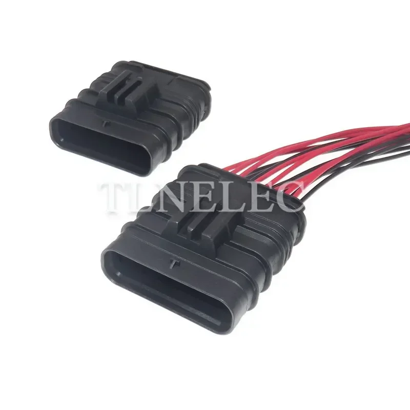 16 Pin Way Waterproof Auto Reversing Radar Camera Plug With Wires Car ACC Electric Socket 805-587-541 805-588-571 A0001532222