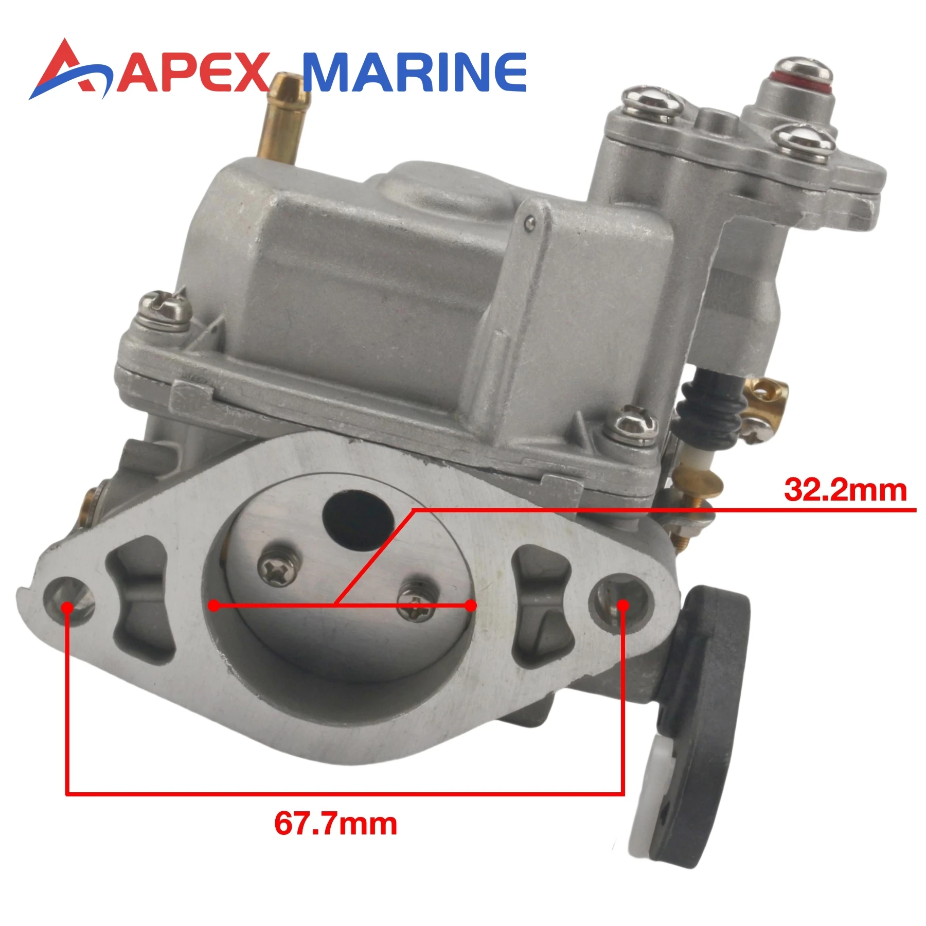 66M-14301-00 المكربن Assy Kit مع جوانات لياماها 15HP F15 محرك خارجي بحري 4-السكتة الدماغية 6D4-14301-00 65W-14901-12-00 #4