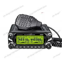 HF Ham Two Way Transceiver, D9000, 50W, UHF, VHF, 136-174,400-520MHz Zastone-Car Radio Station Walkie Talkie