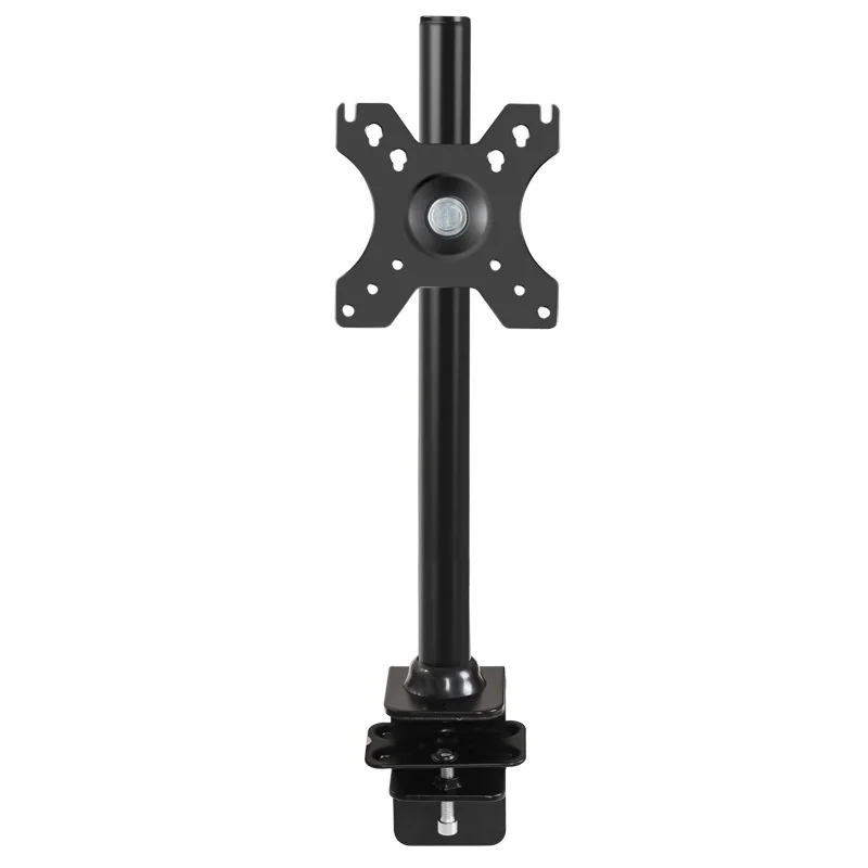 

Single Monitor Bracket 14 To 27″Computer Desk Mount Stand Articulating and Height Adjustable, Robust Structure For Home Office