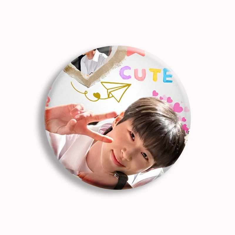 Lovely Runner  Kdrama Sun Jae Returned to Im Sol Button Pin Byeon Woo Seok Creative Brooch Badge Bag Accessories Couple Gifts