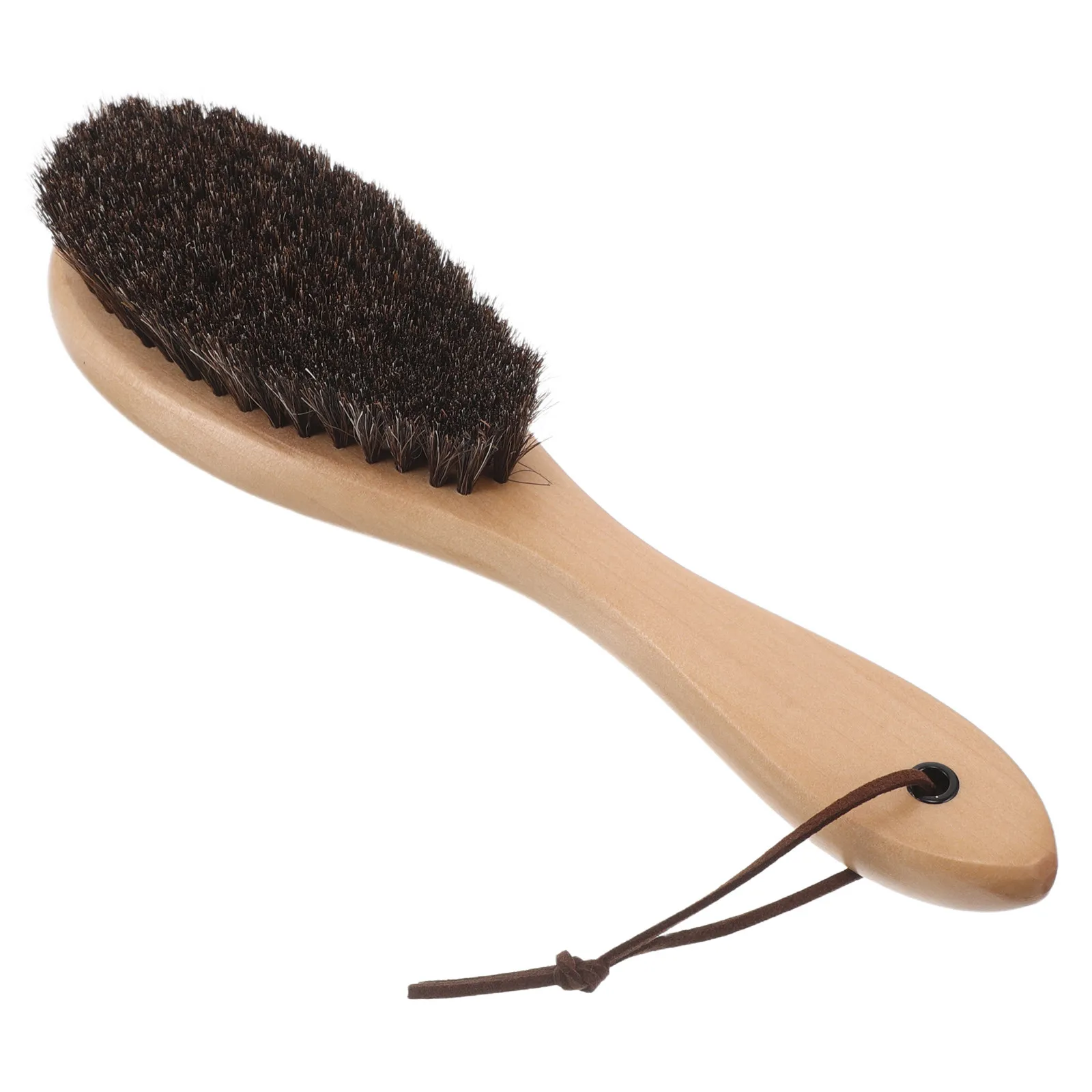 Ergonomic Handle Sand Scraper Brush Natural Materials Dense Bristles Sand Remover for Beach Body Foot Skin Cleaner