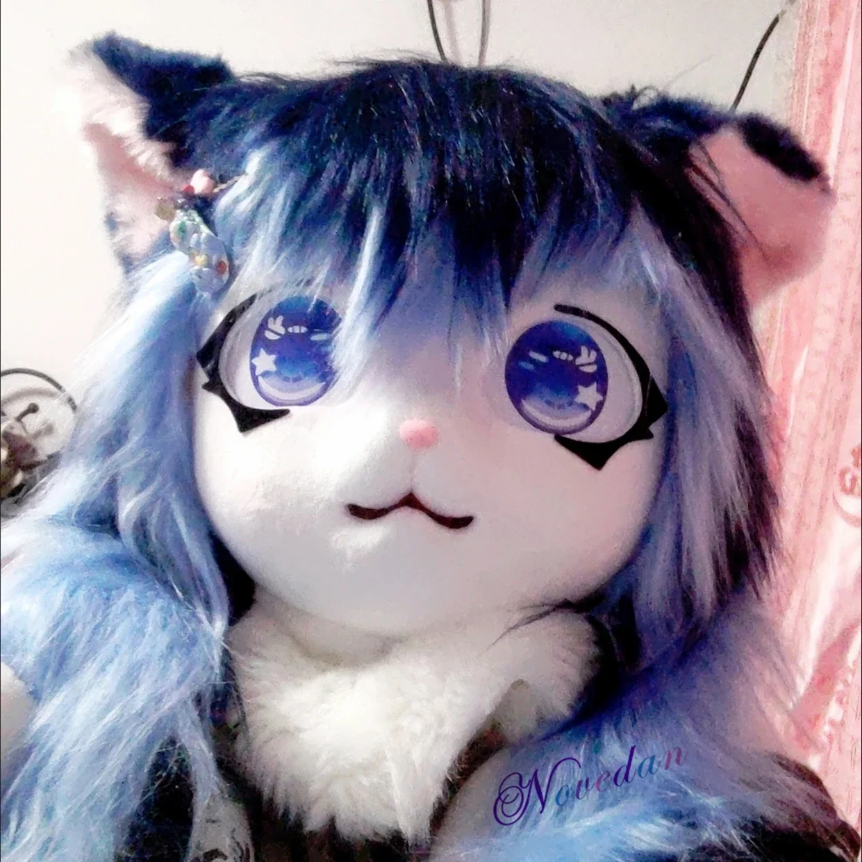 Fursuit Head Kigurumi Kig Furry Mask Cosplay Costume Paws Tail Comiket Furry Headbase Cat Rabbit Doll Animal Cosplay Costume