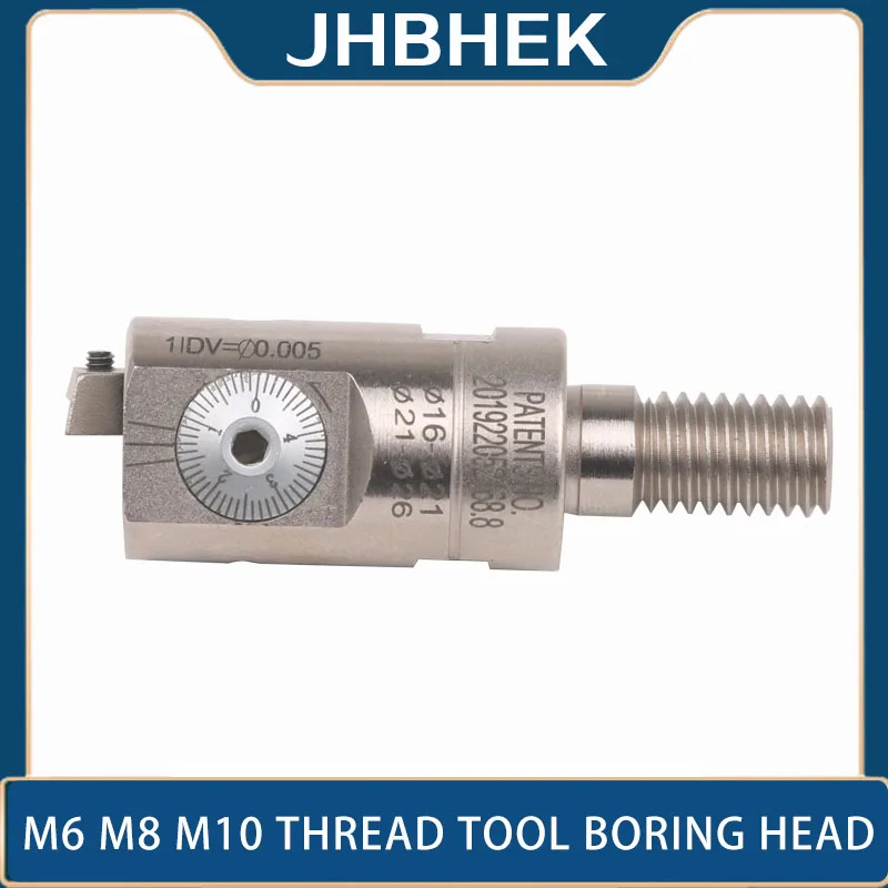 boring Tooth type EWN Fine Boring Head EWN10/12/14/16/20/25 M6 M8 M10 Thread Tool Machining Center Insert Boring Head
