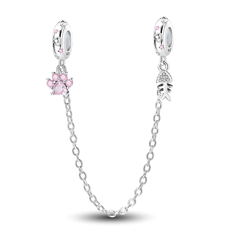 925 فضة السجق الكلب اليقطين الدب يونيكورن الحيوان سلسلة حبة صالح سوار ذاتي الصنع صنع هدية من مجوهرات عالية الجودة #3