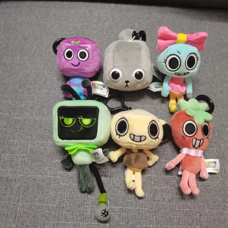 

Dandy's World Plush Cute Stuffed Horror Game Goob Pebble Scrap Plushie Soft Doll Kawaii Room Decoration Collection