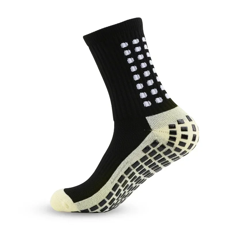 Chaussettes de football anti-ald pour hommes et femmes, chaussettes de yoga, sports de plein air, football Grip