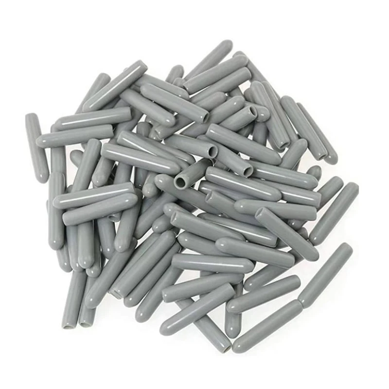 100pcs Dishwasher Rack Caps Tip Cover Cap Flexible Round End Cap Protective Sleeves For Sharp Article To Prevent Collision Cover