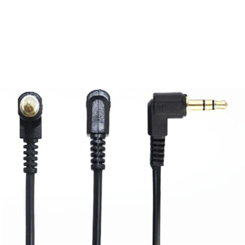 1/2/5PCS 0.5M 1M Audio Cable 3.5mm Male to Male 90 Degree Angle Car AUX Speaker Stereo MP4 MP5 Audio Line Cord PVC D2