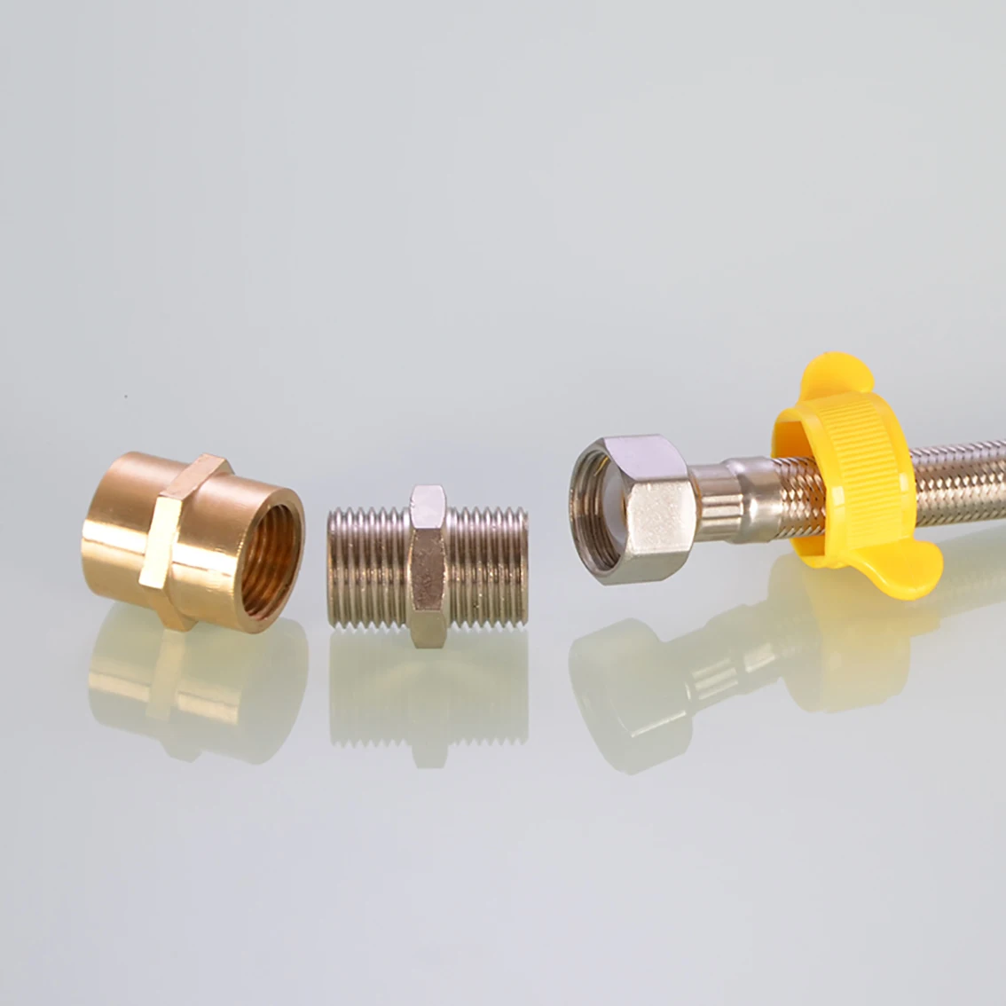 Raccordi di riduzione del tubo in ottone 1/2 "3/4" 1 "filettatura maschio femmina rame ridurre connettore accoppiatore adattatore raccordo raccordo filettatura raccordo