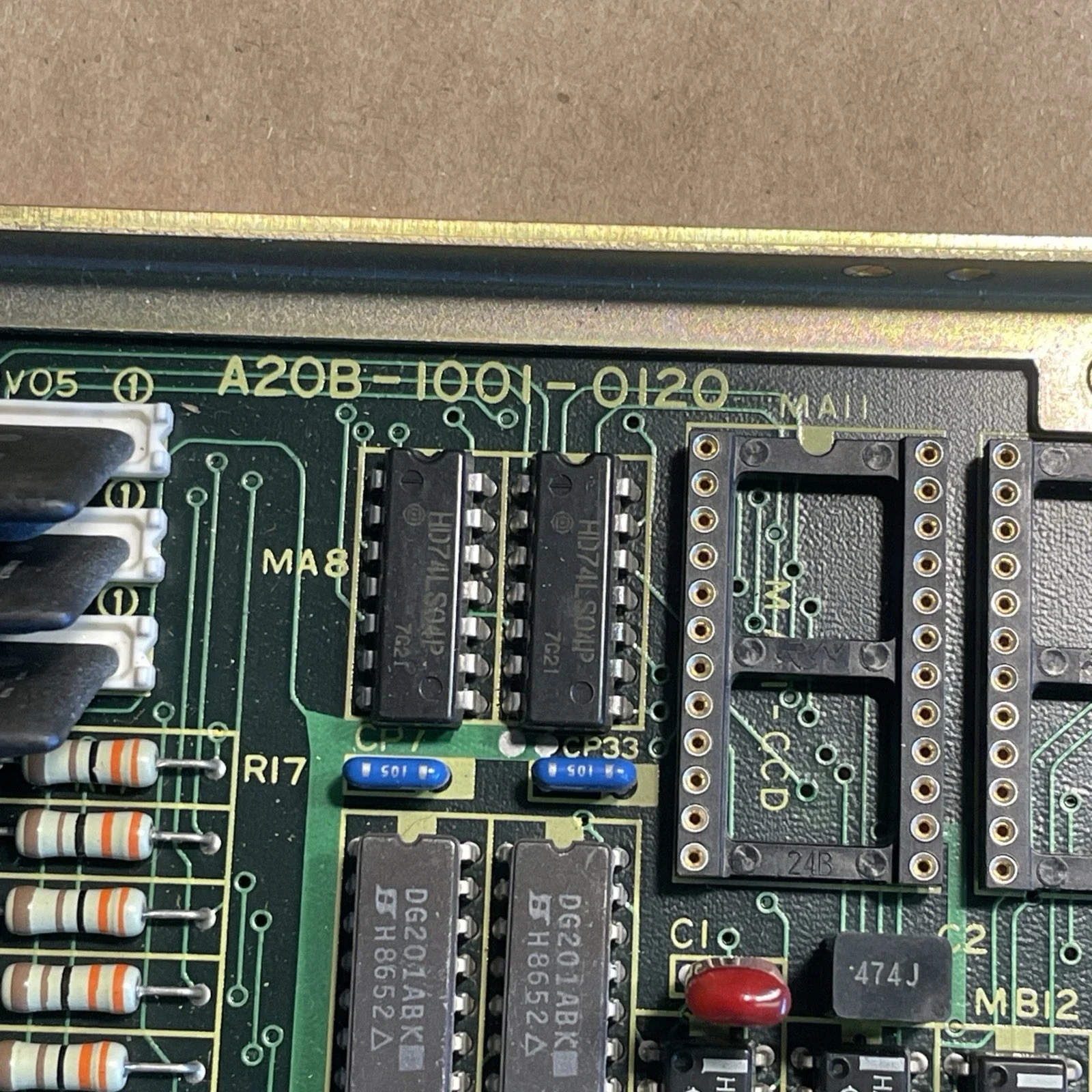 Used A20B-1001-0120 For FANUC A20B-1001-0120 Used AC Spindle Servo Drive Board