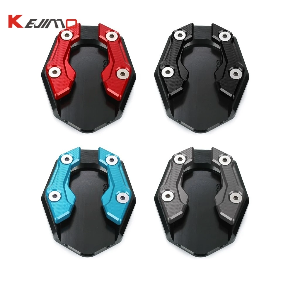 For CFMOTO 675SRR 675NK 700MT 800MTX 1000MTX 2024 2025 2026 800MT-X 1000MT-X Kickstand Side Stand Enlarger Extension Plate Pad