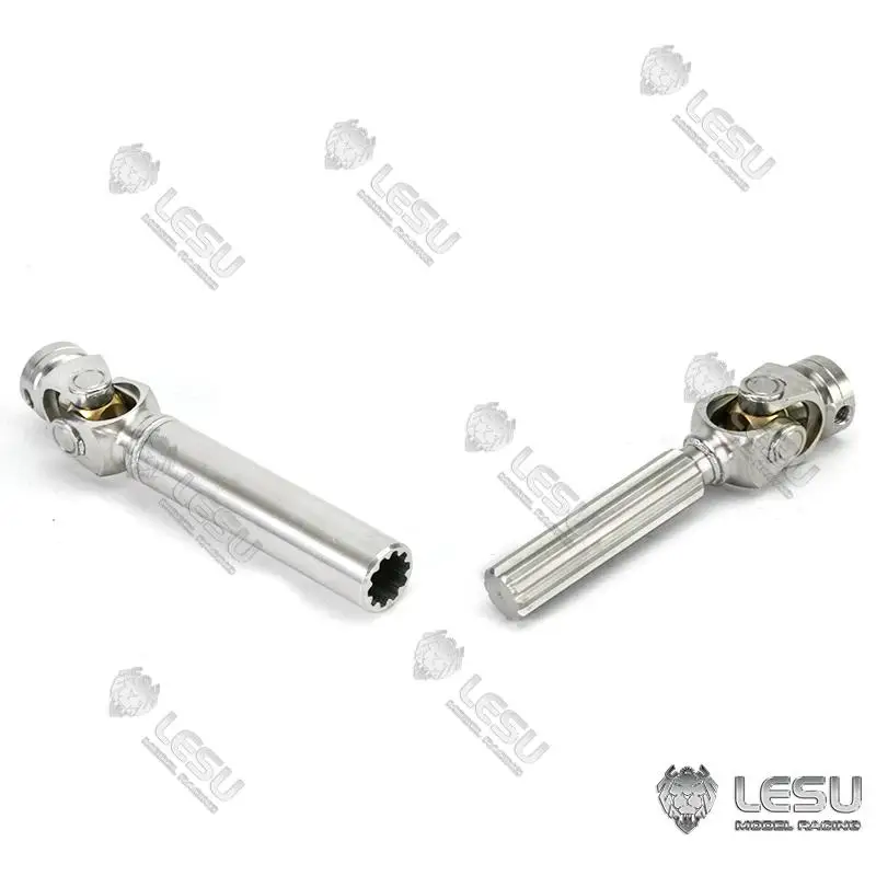 1/14 Truck Tamiya draghead spline drive shaft Stainless steel welded CVD universal joint coupling climbing car Z-1150