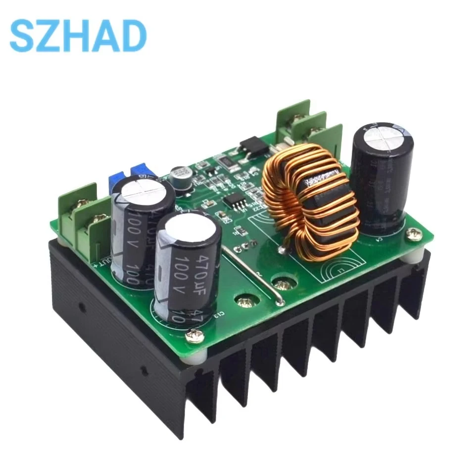 600W DC-DC Boost Converter 10V-60V To 12V-80V 10A Step Up Power Supply Module Adjustable Constant Current Voltage