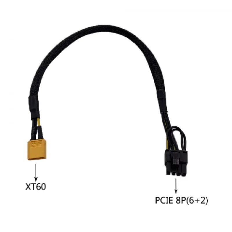 Placa convertidora de alimentación de servidor CRPS a fuente de alimentación ATX, 3 puertos, cable XT60 a PCIE GPU, sincroniza la alimentación y el arranque del ordenador