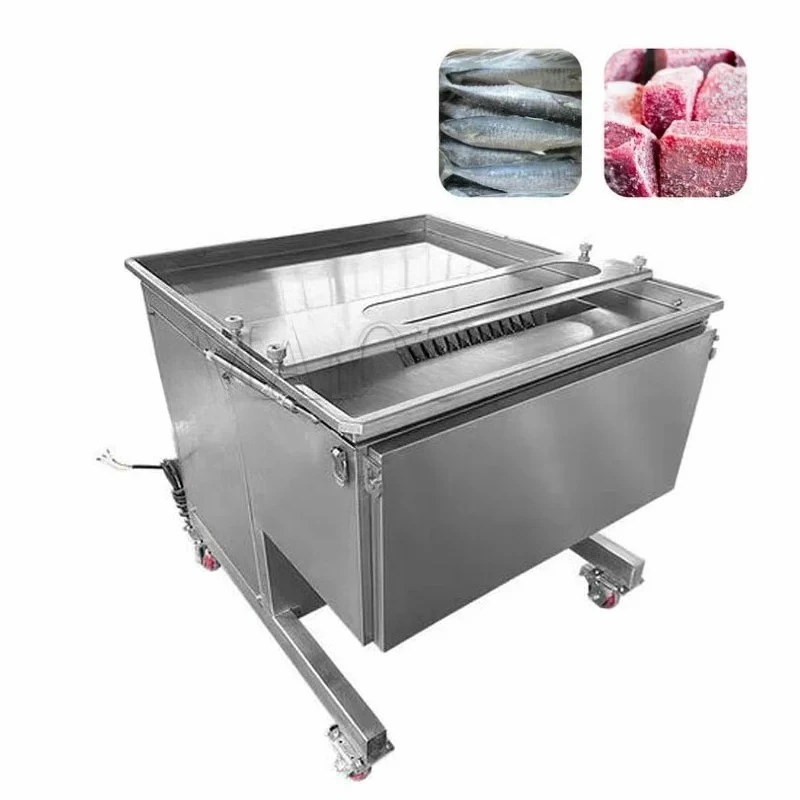 Factory Direct Sales Automatic Meat Slicer Pork Ribs Cube Cutter For Fresh Lamb Chops Beef Dicing Machine For Meat Cubes