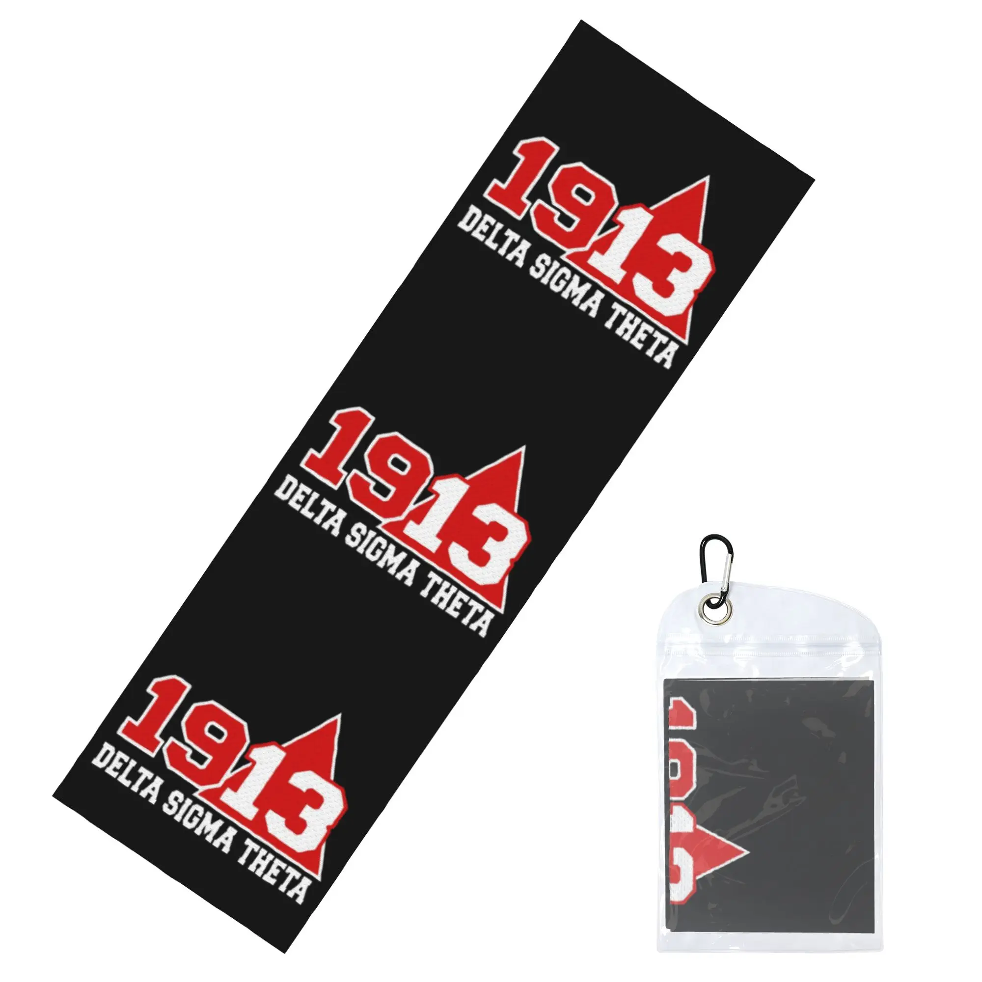 Delta Sigma Theta 1913 Towel Quick Dry  Super Soft  Fitness and Outdoor Activities Towels