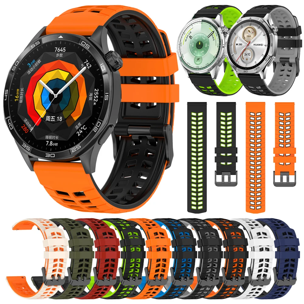 22Mm Silicone Strap…