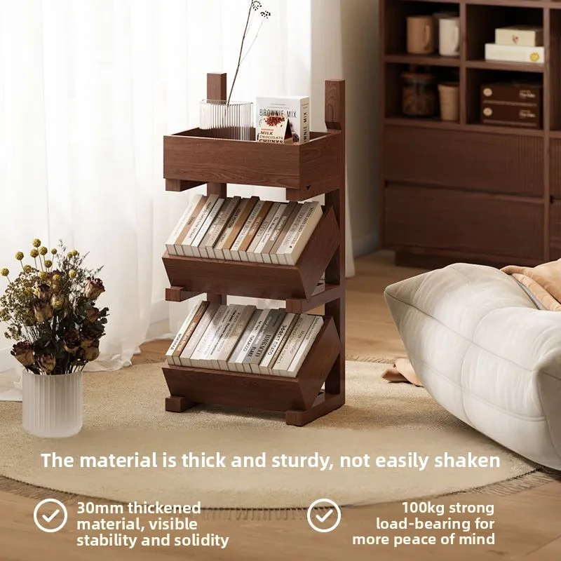 All solid wood shelves, restaurant kitchen vegetable wooden display shelves