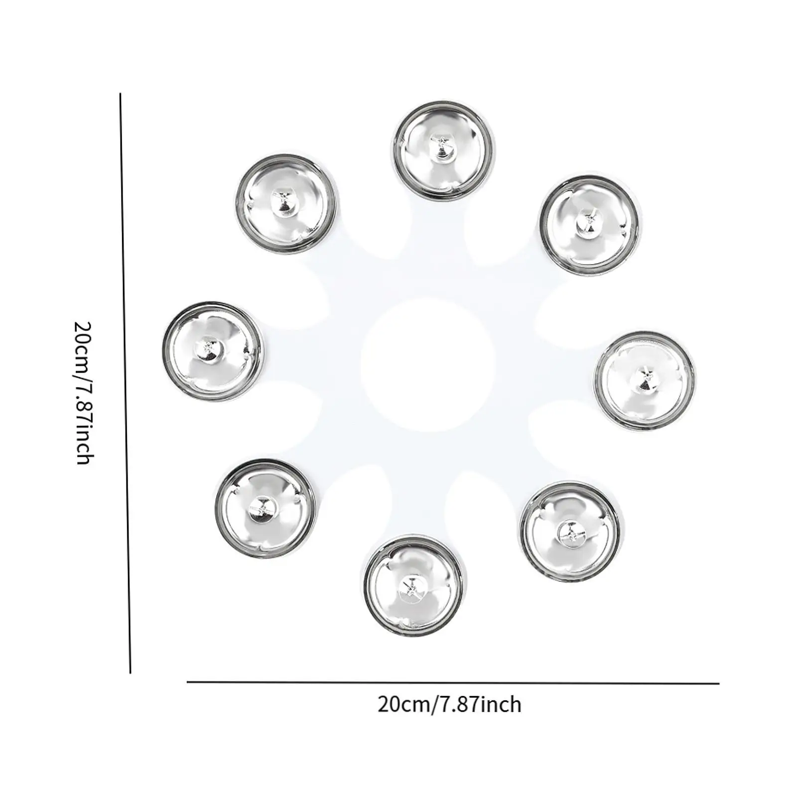 دف معدني عالي القبعة دف قرع قوي لفرقة حفلات البار