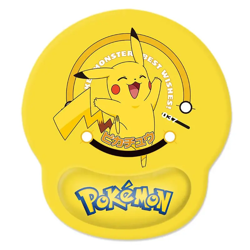 

Cute Pikachu Mouse Pad 3D Shaped Small Office Mouse Pad Cartoon Anime Pokémon Three-dimensional Non-slip Wrist Protect Mouse Pad