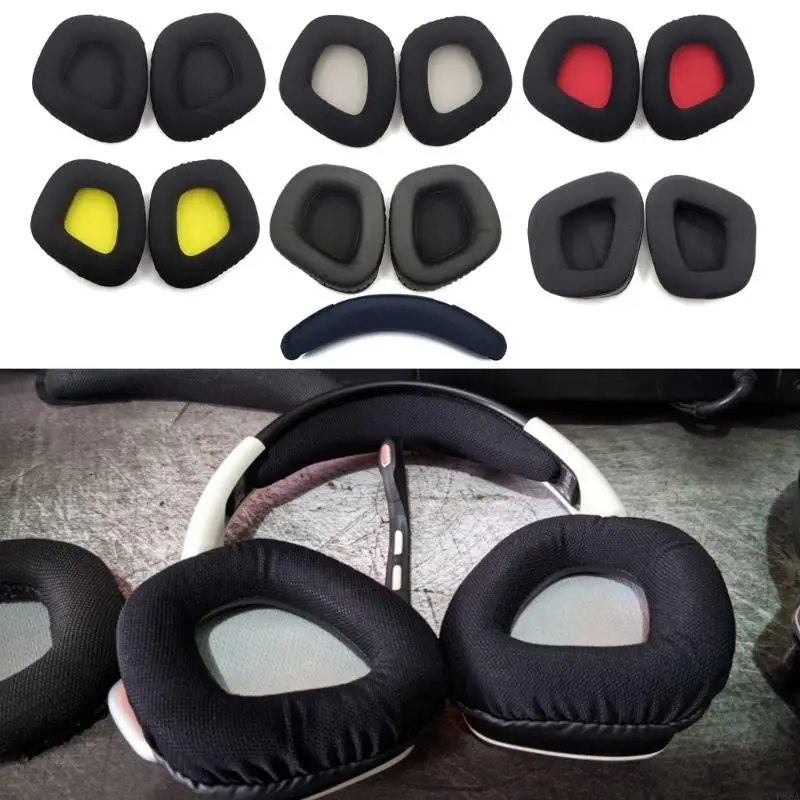 P88A Earpads Memory Foam Ear Cushion Cover for Corsair Void RGB Wireless Headset Gaming Headsets Ear Pads