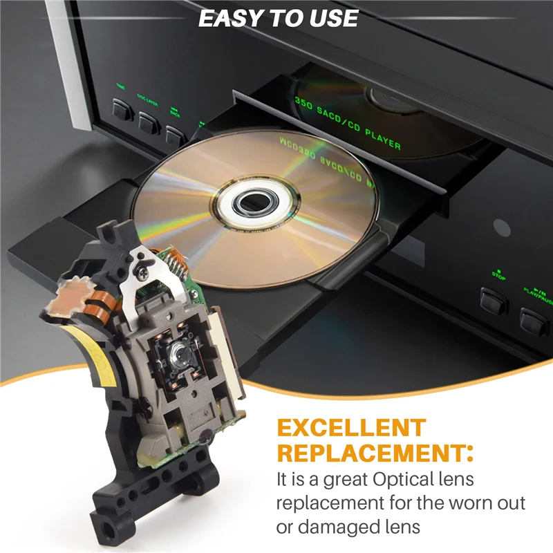 

SF-HD850 Optical Pick-Up Lens Replacement For DVD With DV34 Mechanism Parts-X59A