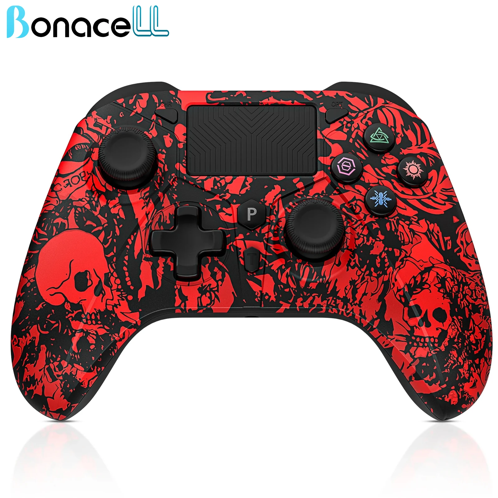 

Wireless Gamepad For PS5 Console - P5 Controller, With Turbo Dual Vibration Touchpad, Gaming Remote Accessories