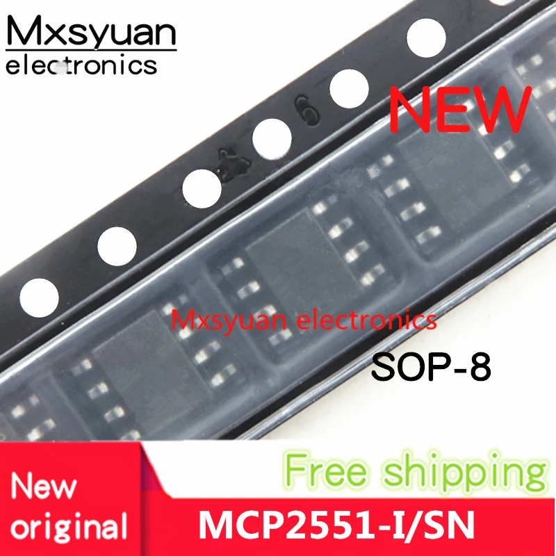 10PCS~50PCS/LOT MCP2551-I/SN MCP2551T-I/SN MCP2551I MCP2551I-SN SOP8 New original In stock