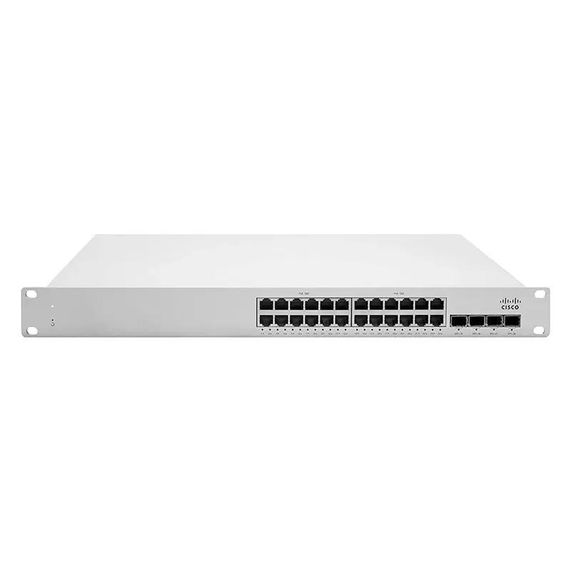 New Cisco MS225-48FP Managed Switches 48x 10Gb UNCLAIMED +4x 1U Meraki 1GbE  SFP+ PoE+ Network Switch