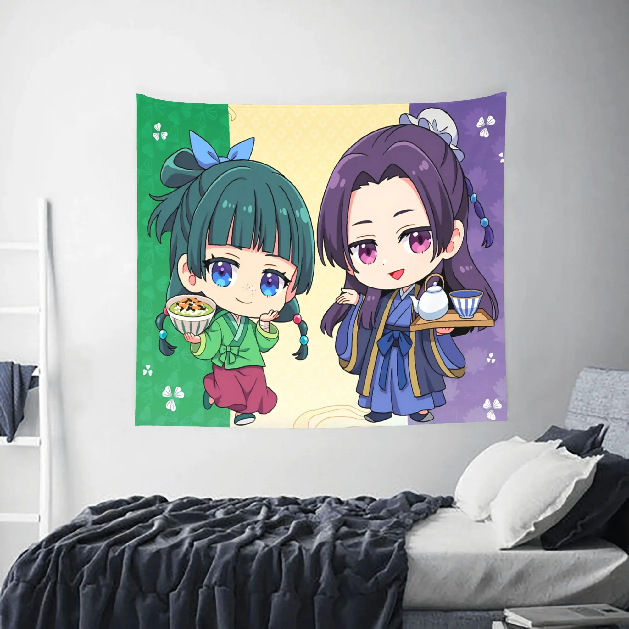 Customized The Apothecary MAOMAO cutecore Tapestry Bedroom Decoration  Wall Hanging Blanket Tapestry Cool Stuff For Room