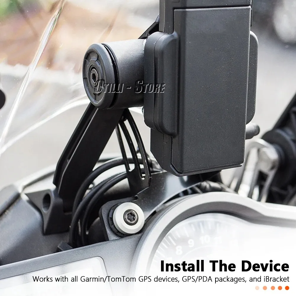 For 1190 Adventure R 1090 Adventure L 1050 Adventure 1050 ADV Motorcycle GPS Mount Navigation Bracket Holder Phone Bracket Clip - Image 5