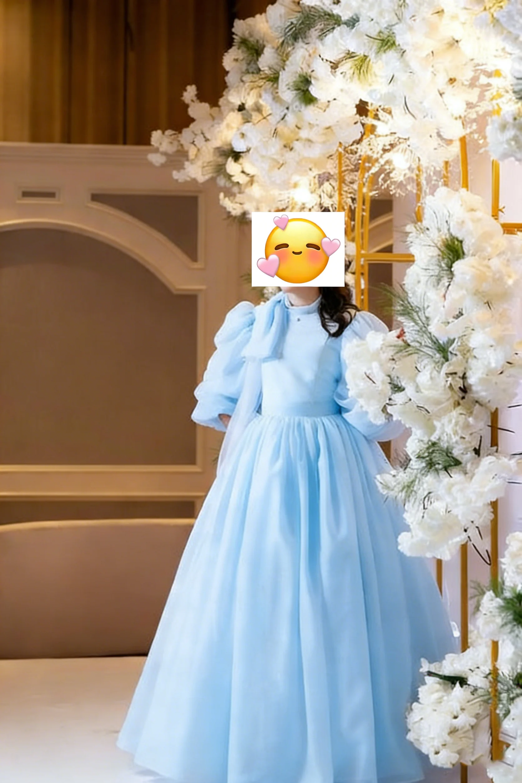 Abito da ragazza di fiore lilla per matrimonio in tulle a mezza manica gonfia elegante festa di compleanno per bambini abiti da ballo per prima comunione personalizzati