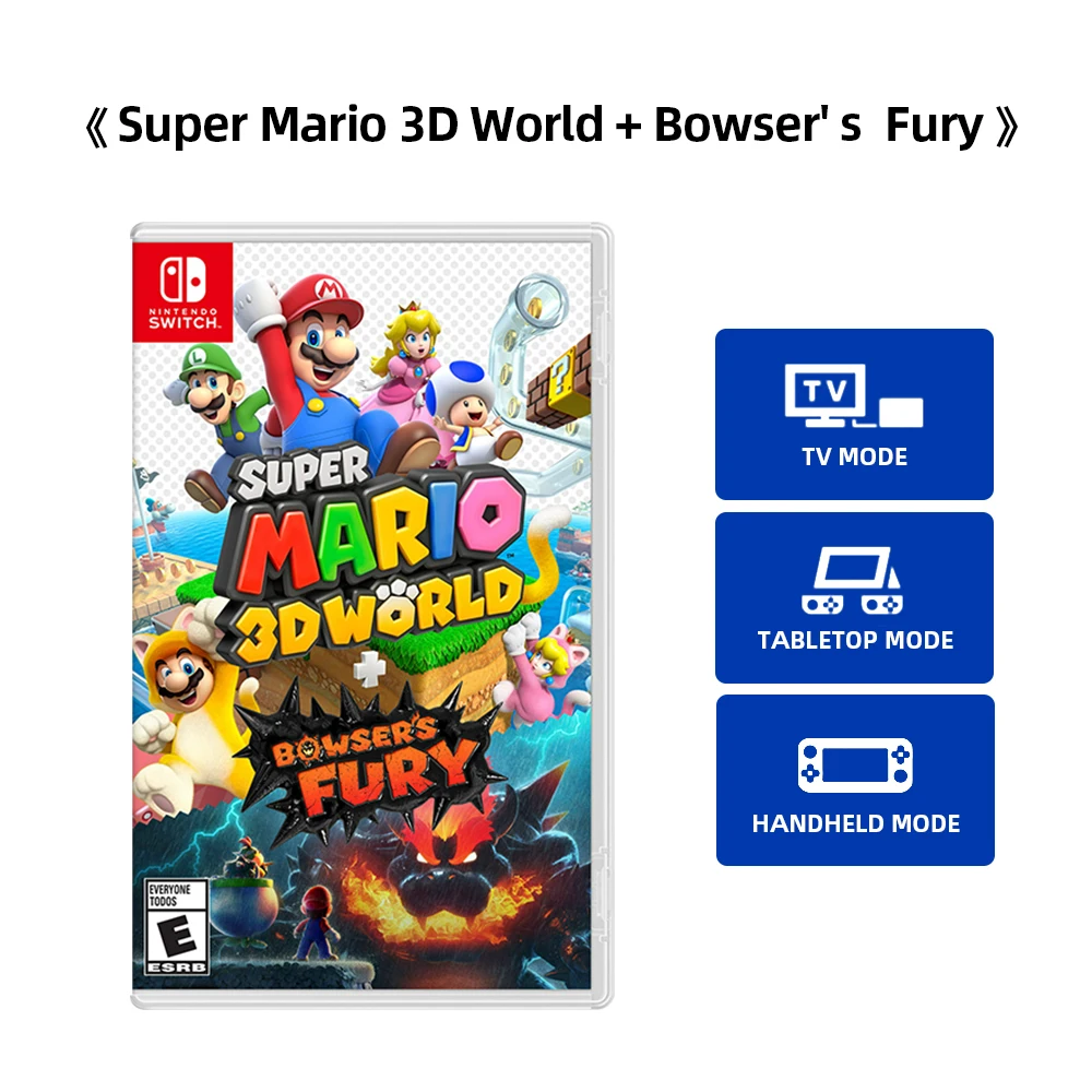 Super Mario 3D World Bowsers Fury - Nintendo Swtich Game Deals