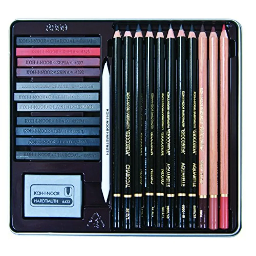 

Gioconda 24-Piece Artist Set, Packed in Tin and Blister Carded 8899.OT