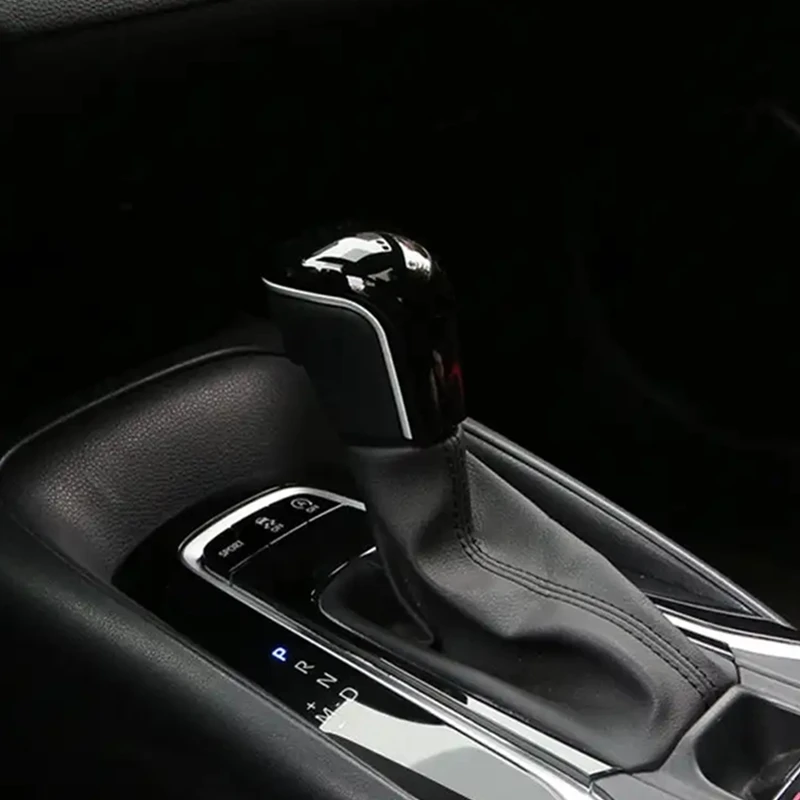 For Toyota Corolla E210 Camry Avalon 2019 - 2023 Hybrid Car Gear Head Shift Knob Handle Cover Trim Gear Shift Stickers Protector