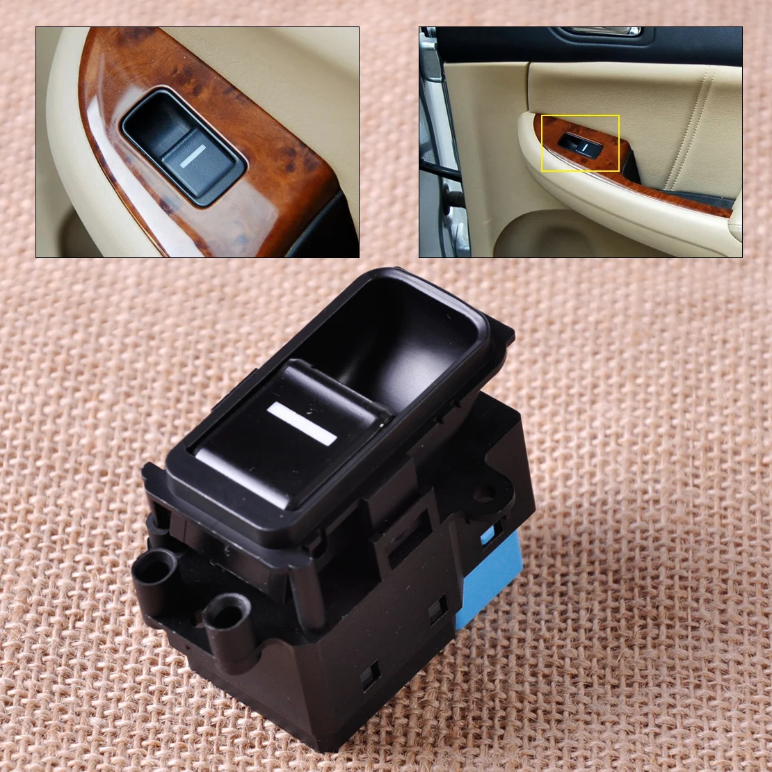 Rear Left & Right Window Control Switch 35770-SDA-A01 35770SDAA01 Fit for Honda Accord 7th Gen 2.4L 2003 2004 2005 2006 2007