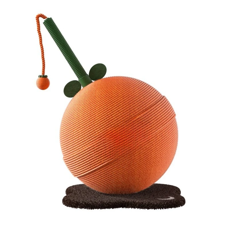 

Cat scratching column Lollipop Sisal Cat scratching ball, scratch-resistant and wear-resistant toy