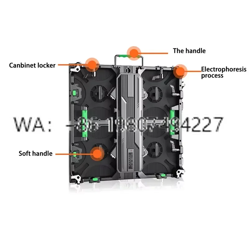 Turnkey 500x500 500x1000mm HD Indoor Outdoor Giant Events LED Video Wall P2.6 P2.976 P3.91 P4.81 Stage Rental LED Screen