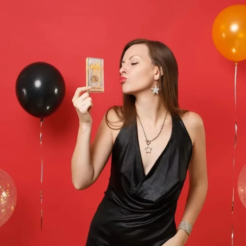 30 번째 40 번째 50 번째 60 번째 70 번째 80 번째 생일 파티 결혼 기념일 장식 호의 선물 손님을위한 황금 생일 병따개