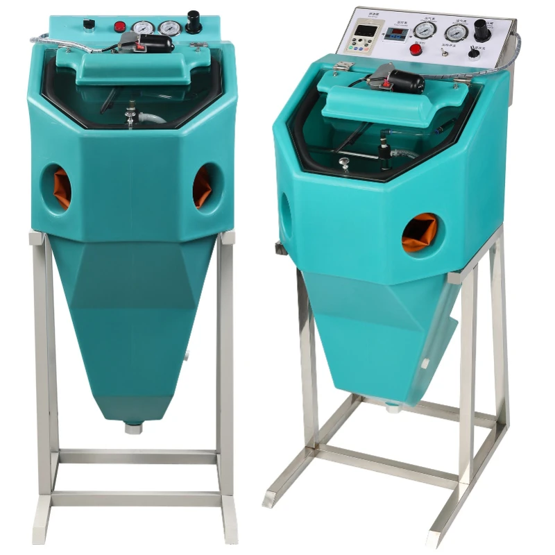 Jewelry sandblasting machine Small manual gold and silver sandblasting High accuracy processing Ancient gold bracelet tool