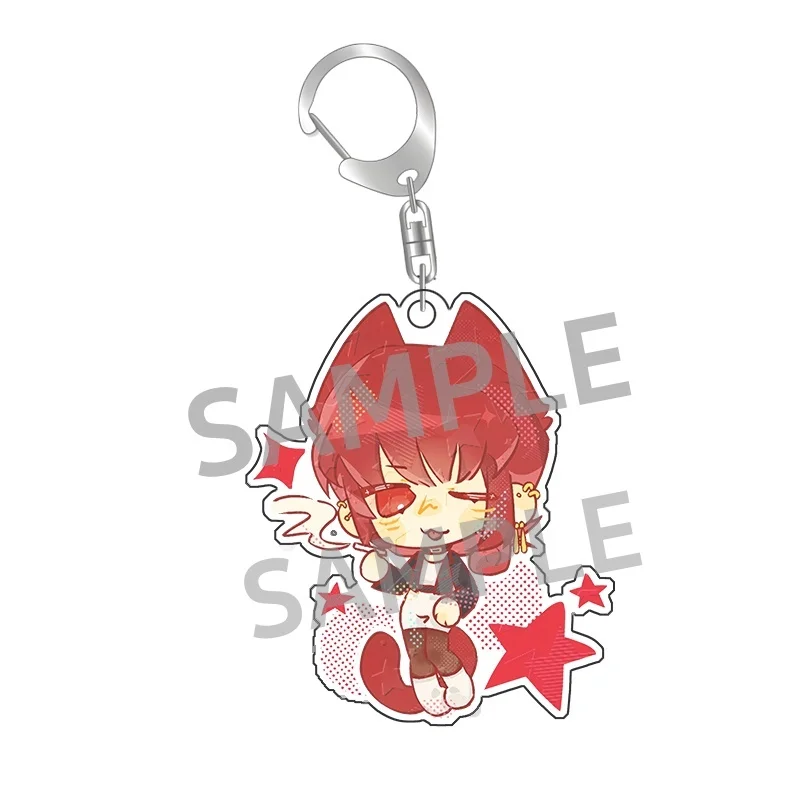 Bag Decorations Smoking Behind the Supermarket with You Anime 2026 Acrylic Pendant Keychain Sasaki,Yamada,Goto Collection Gifts