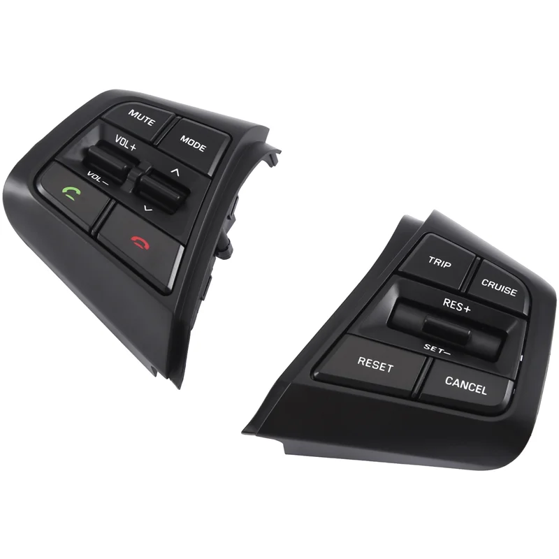 

Кнопки круиз-контроля на рулевом колесе, черные ABS для Hyundai Creta Ix25 1,6 л для Creta Ix25 2,0 л