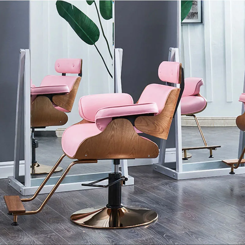 

Beauty Makeup Barber Chair Pedicure Recliner Manicure Barbershop Barber Chair Swivel Hairdressing Silla De Barbero Spa Furniture