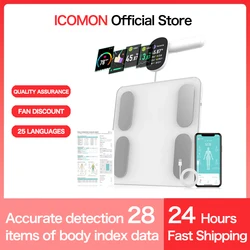 Smart Bioimpedance Scales New Professional Fitness Scale Body Composition Analyzer Body Fat Scale with Hands Sensor