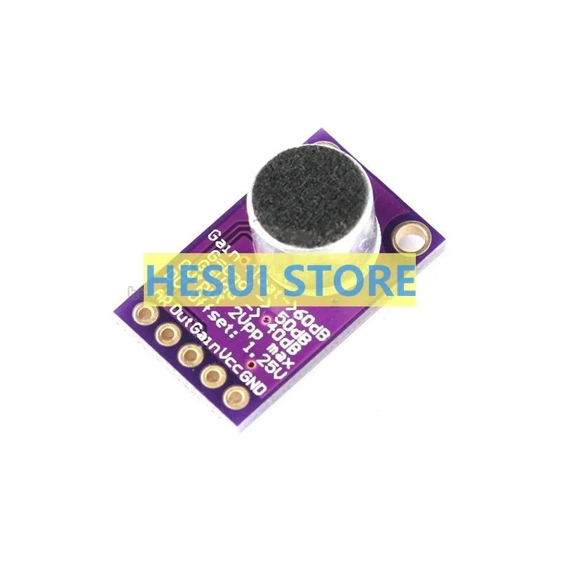 MAX9814 Модуль усилителя микрофона Усилитель звука микрофона MIC