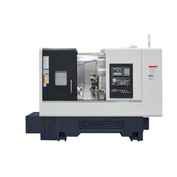 Power Turret CNC Lathe Power turret turning and milling compound machine HTXY Series Twin-spindle Power Turret CNC Lathe