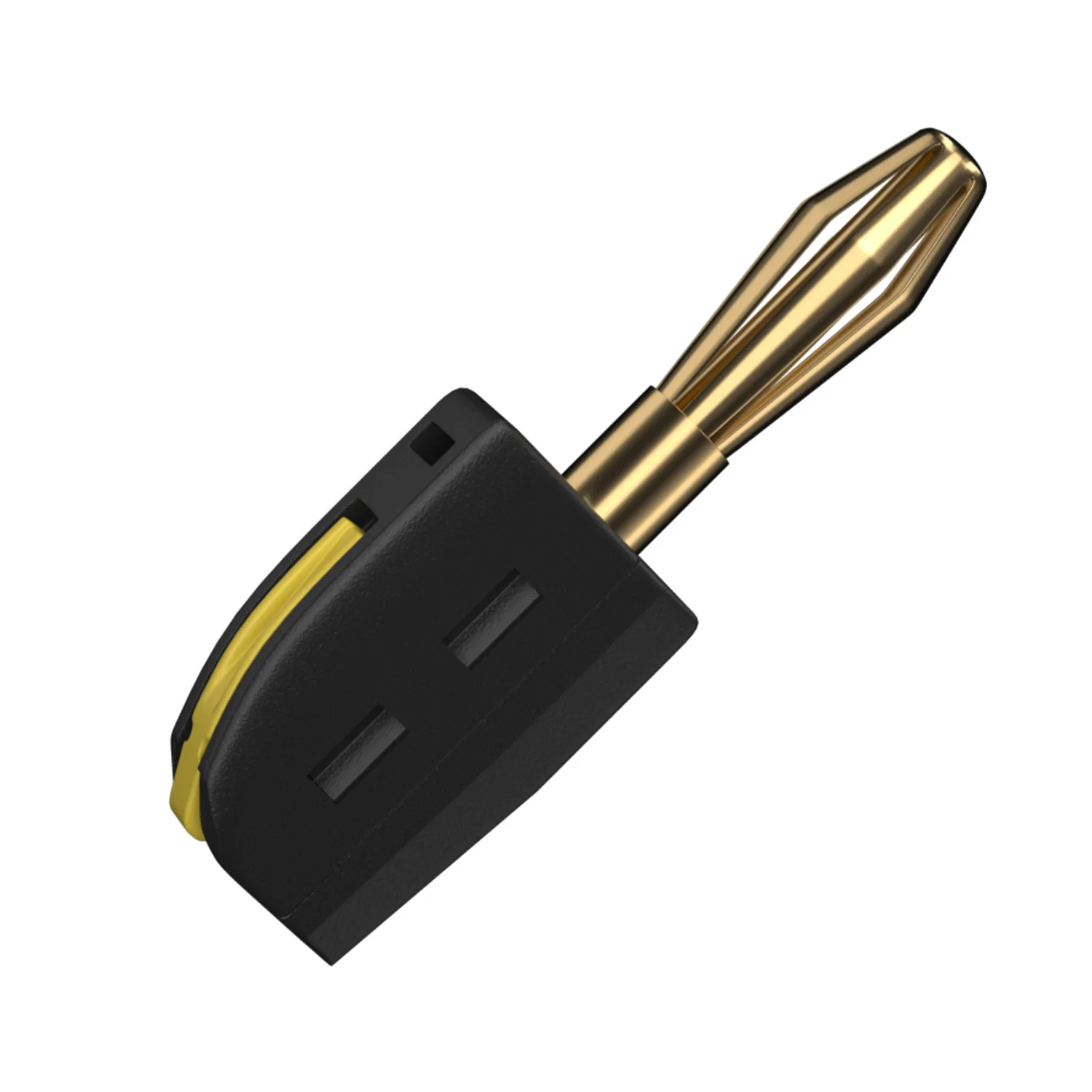 Gold Plated 4mm Lantern Head Electrical Connector for Fast Secure Connection Without Soldering in For Power Supply Setups