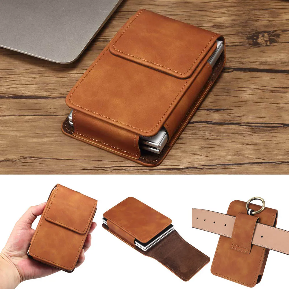Phone Pouch For Samsung Galaxy Z Fold8 Case Belt Phone Bag For Smsung Z Fold 8 Protector Skin Feel Mobilephone Pocket