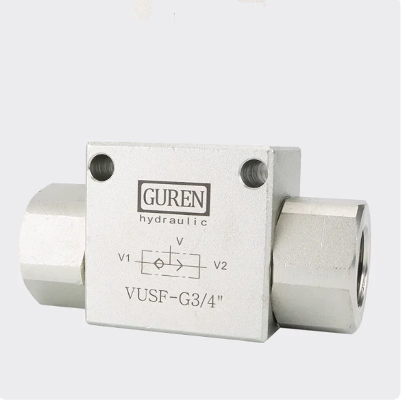 유압 셔틀 밸브 VUSF-G1/4인치 VUSF-G3/8인치 VUSF-G1/2인치 VUSF-G3/4인치 VUSF-G1인치